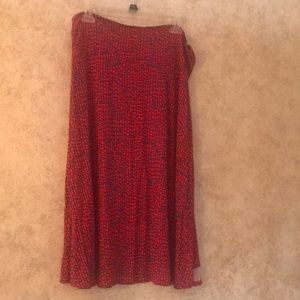 LulaRoe Azure Skirt Size Large.